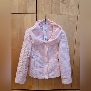 NWT Chico's Elegant Pink Women's Jacket Size 0